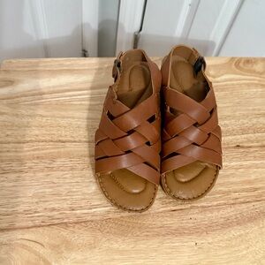 Born Tan Women's Wedge Sandals